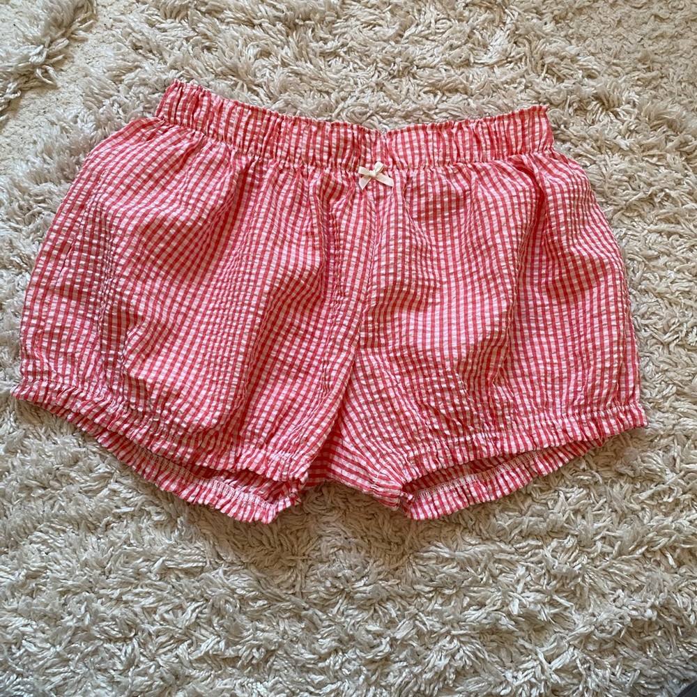 Altar'd State Red Gingham Shorts